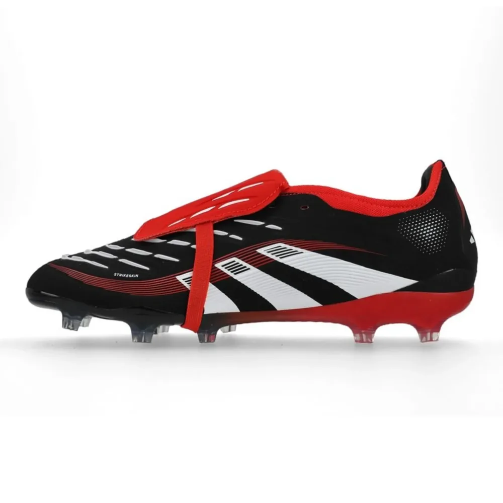 adidas Predator Pro Fold-over Tongue FG Moments - Core Black/Footwear White/Vivid Red LIMITED EDITION - Image 3
