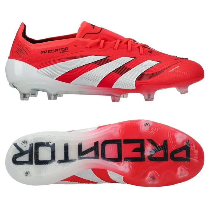 adidas Predator Elite FG Pure Victory - Lucid Red/Footwear White/Core Black