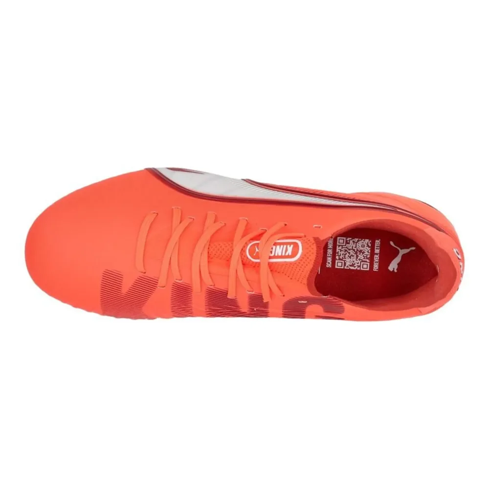 PUMA King Ultimate FG/AG Unlimited - Glowing Red/PUMA White/Red Fire Women - Image 7