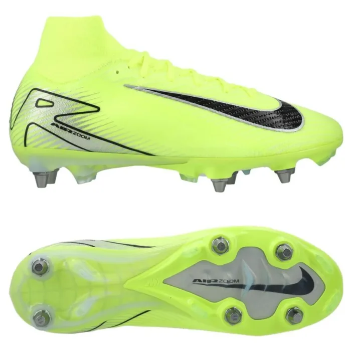 Nike Air Zoom Mercurial Superfly 10 Elite SG-PRO Mad Voltage - Volt/Black