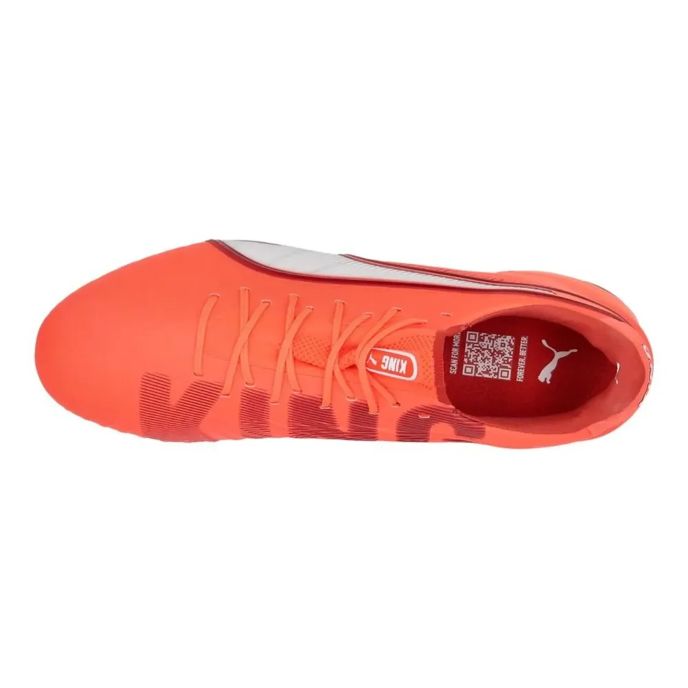 PUMA King Ultimate FG/AG Unlimited - Glowing Red/PUMA White/Red Fire - Image 7