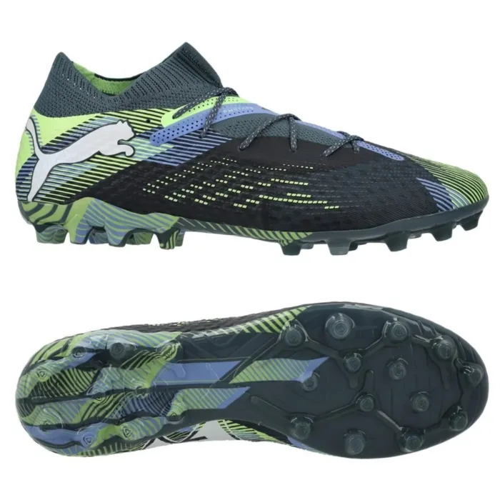PUMA Future 7 Ultimate MG Lights Out - Gray Skies/PUMA White/Fizzy Apple