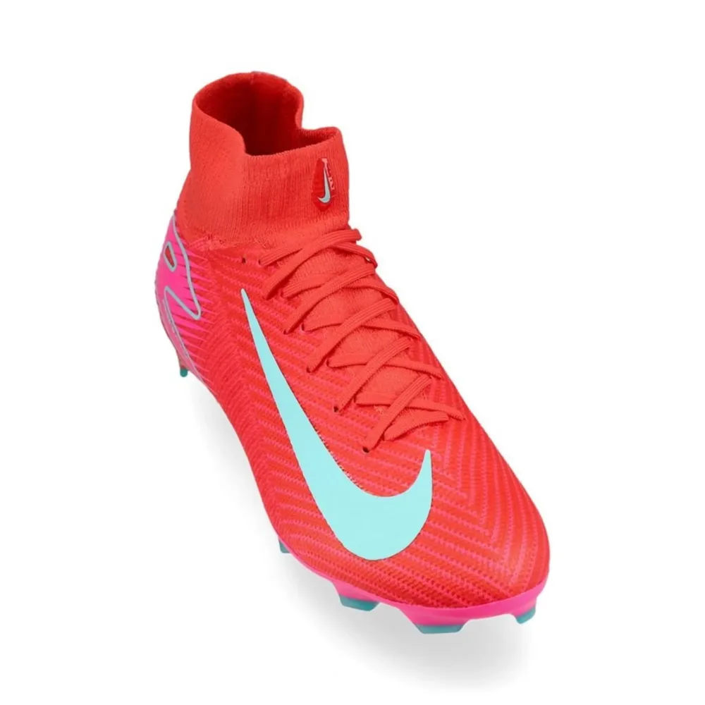 Nike Air Zoom Mercurial Superfly 10 Pro FG Mad Energy - Ember Glow/Aurora Green - Image 5