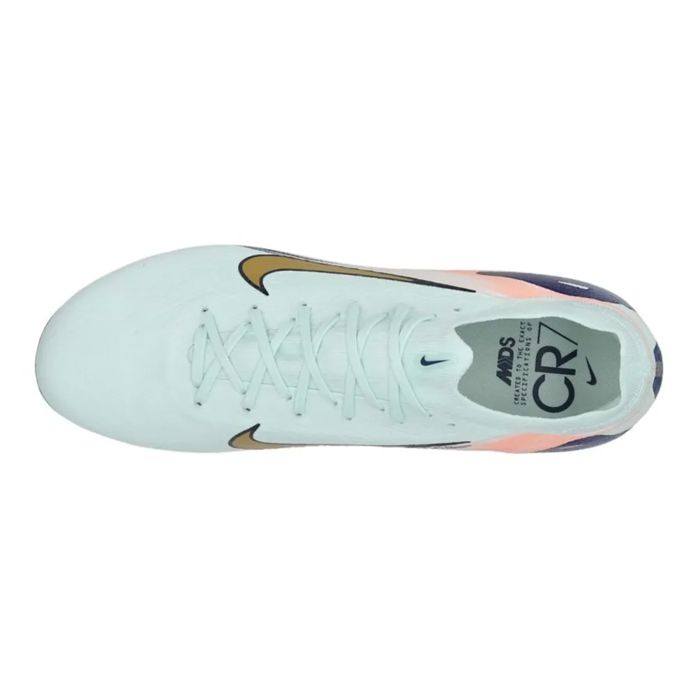 Nike Air Zoom Mercurial Vapor 16 Pro FG Dream Speed 9 - Barely Green/Metallic Gold Coin - Image 7