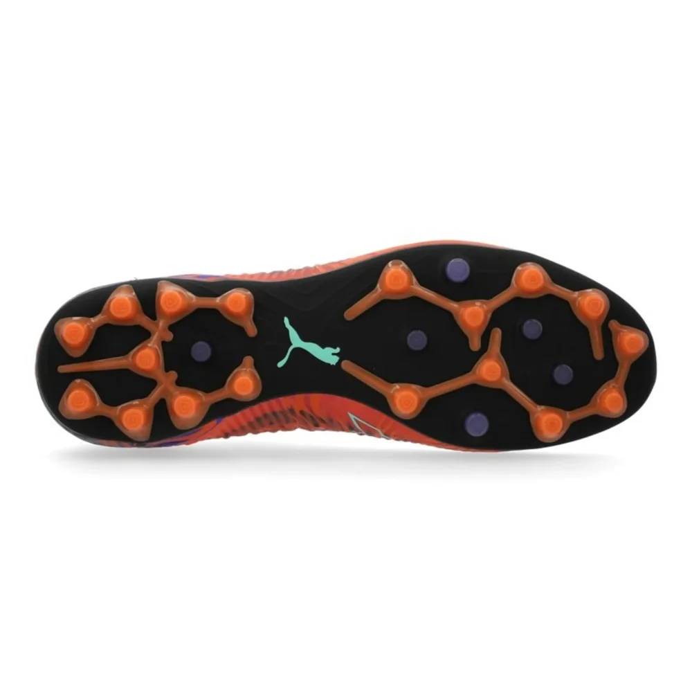 PUMA Future 8 Ultimate MG Creativity - Orange Poppy/Dark Amethyst/Electric Peppermint/PUMA Black LIMITED EDITION - Image 8