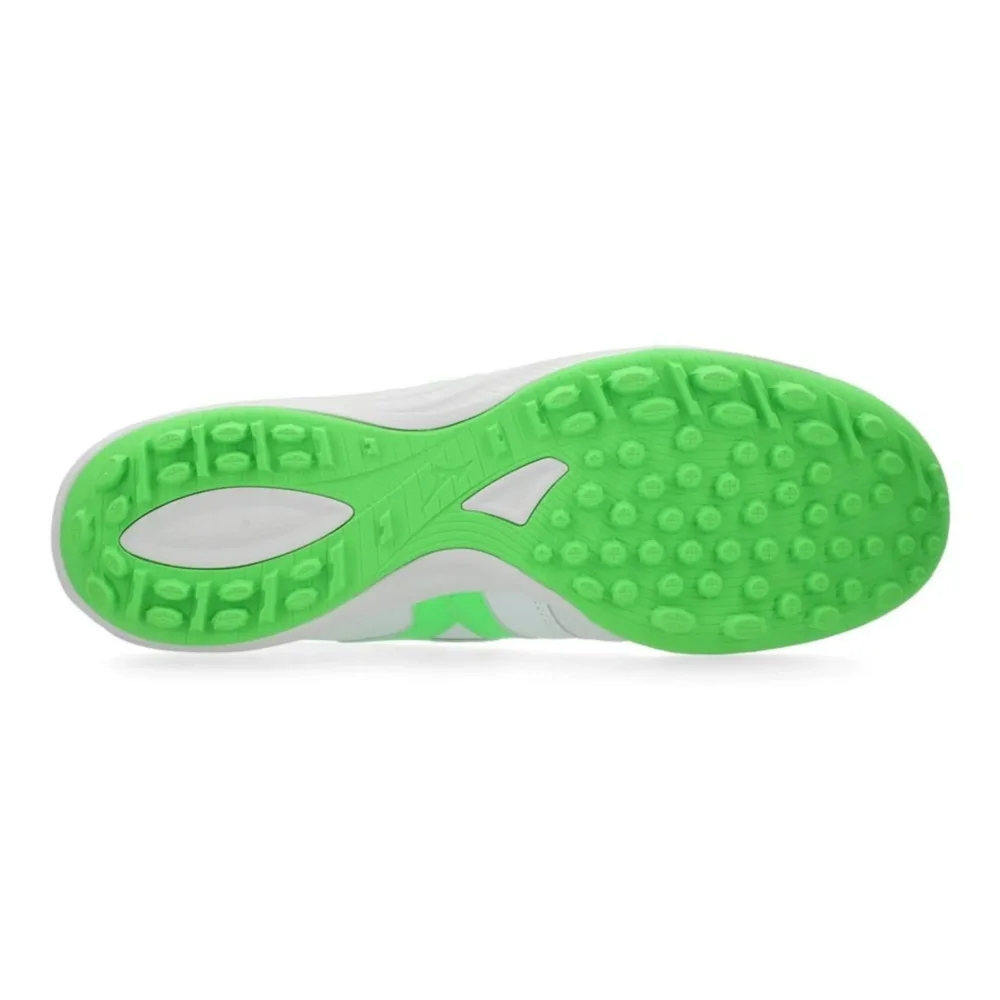 Mizuno Morelia Sala Elite TF Frontier - White/Neon Green/Galaxy Silver - Image 8