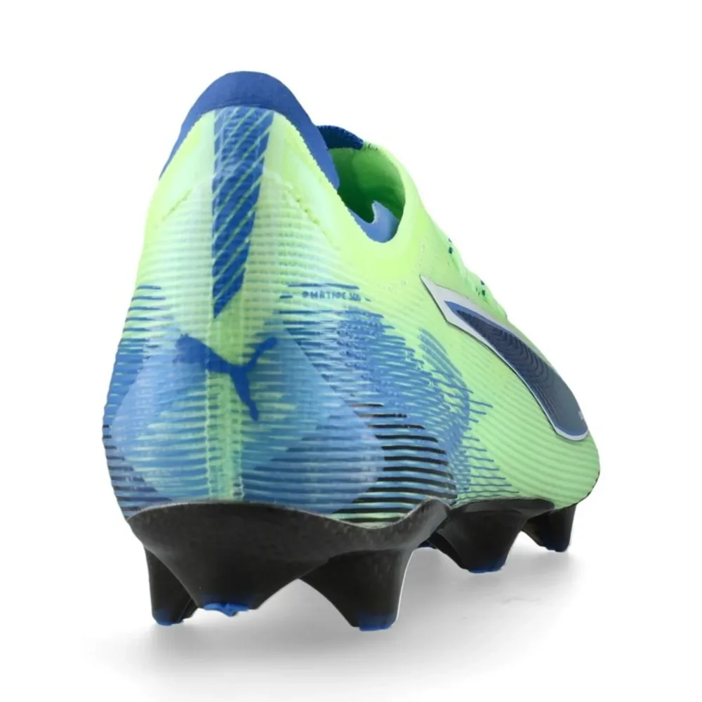 PUMA Ultra 5 Carbon FG Lights Out - Fizzy Apple/PUMA White/Bluemazing - Image 4