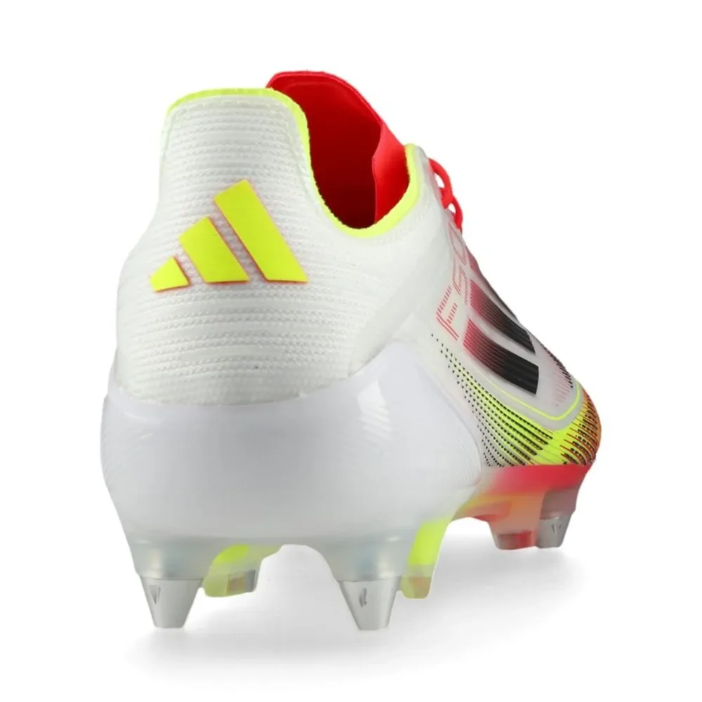 adidas F50 Elite SG Pure Victory - Footwear White/Core Black/Solar Yellow - Image 4