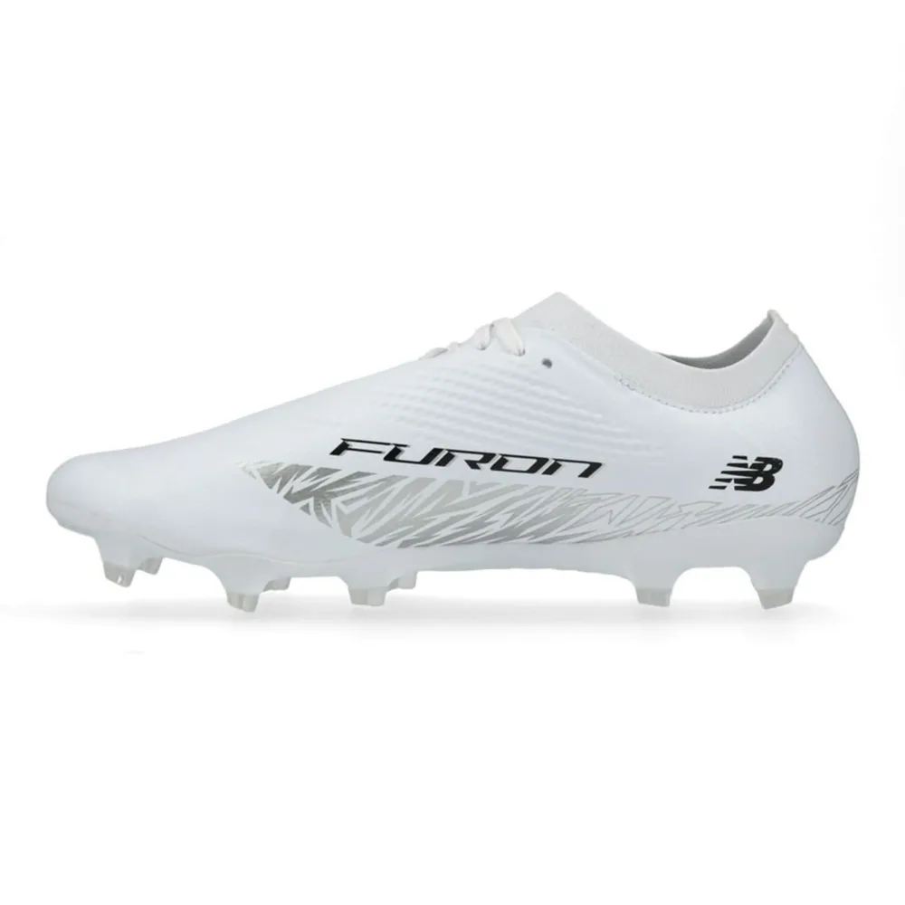 New Balance Furon V8 Pro FG 10 Year - White/Black - Image 3