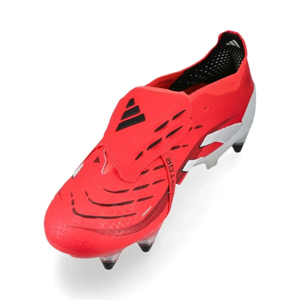 adidas Predator Elite Fold-over Tongue SG Pure Victory - Lucid Red/Footwear White/Core Black - Image 6