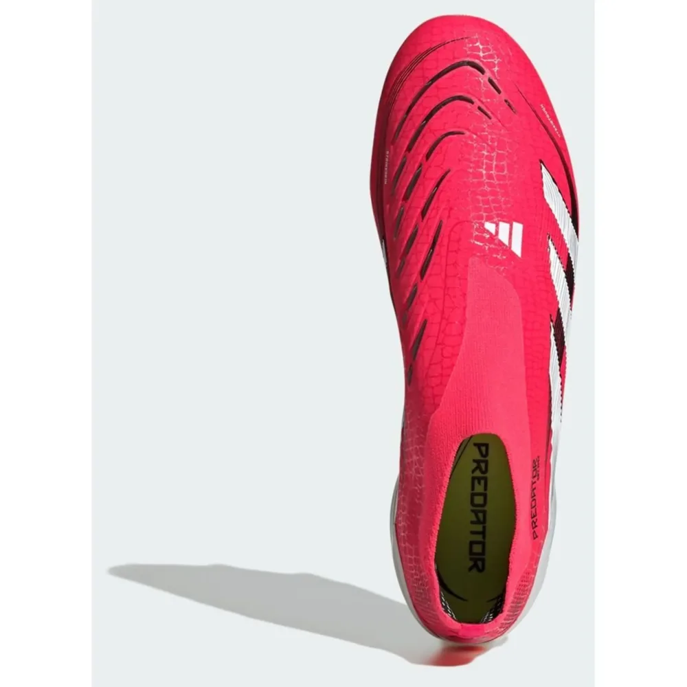 adidas Predator Elite Laceless SG Pure Victory - Lucid Red/Footwear White/Core Black - Image 2