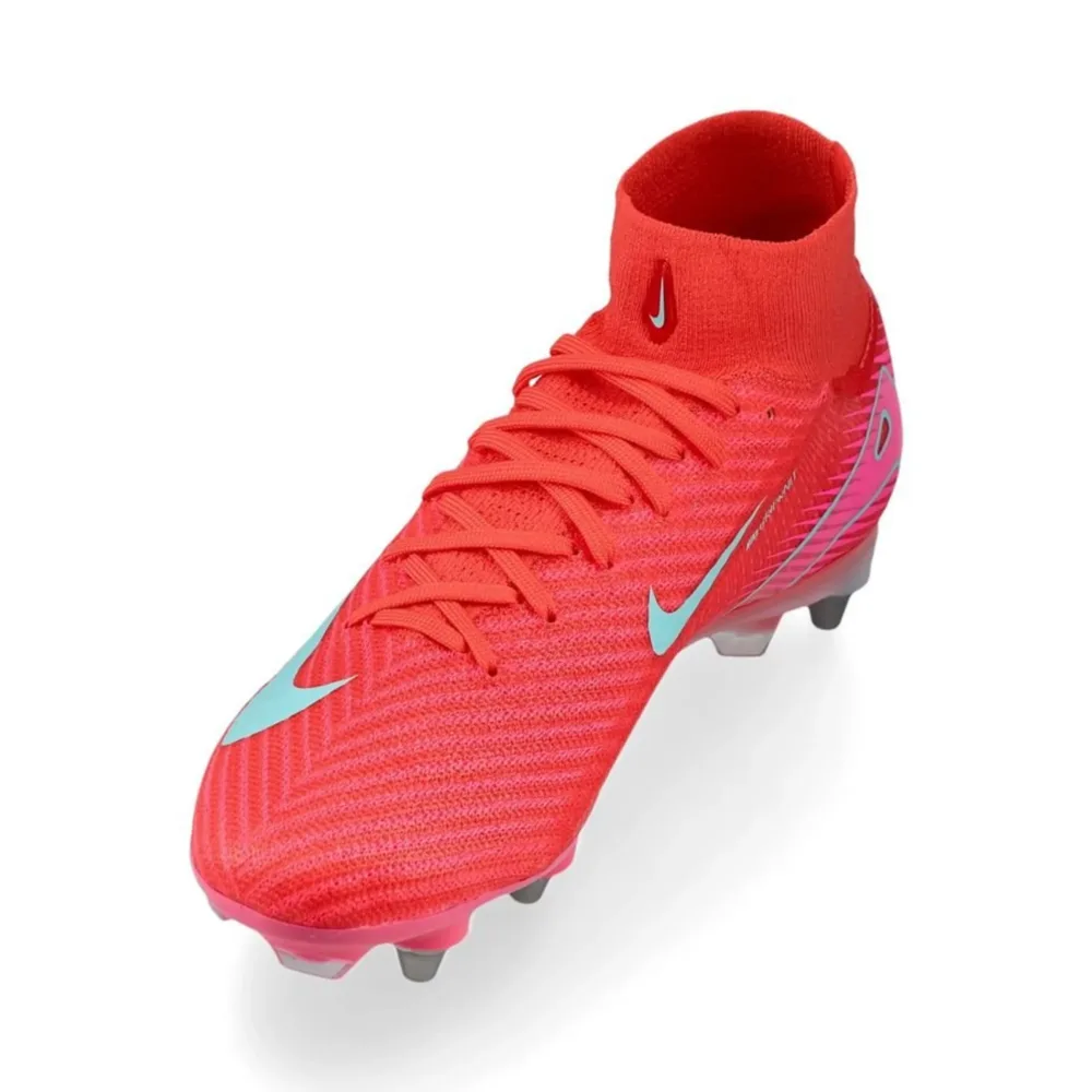 Nike Air Zoom Mercurial Superfly 10 Elite SG-PRO Mad Energy - Ember Glow/Aurora Green - Image 6