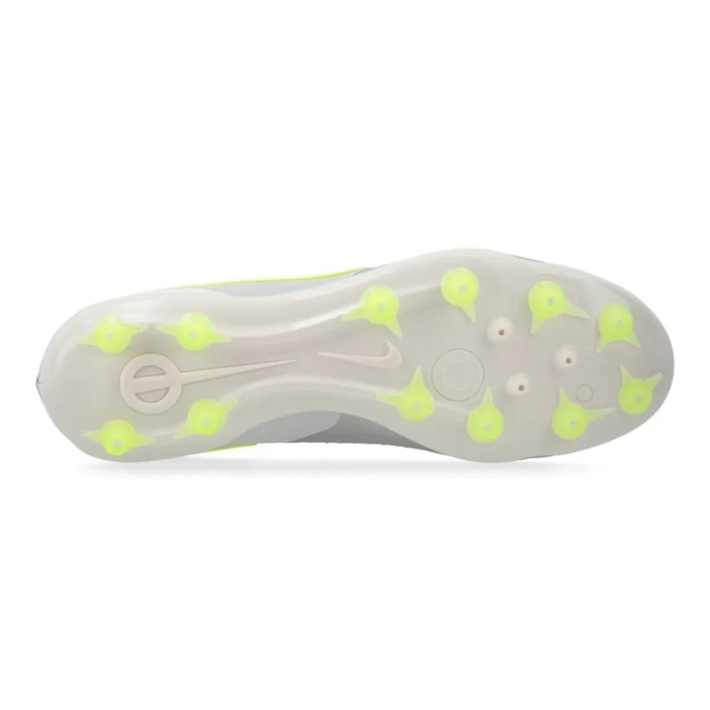 Nike Tiempo Legend 10 Pro AG-PRO Mad Voltage - Metallic Silver/Black/Volt - Image 8