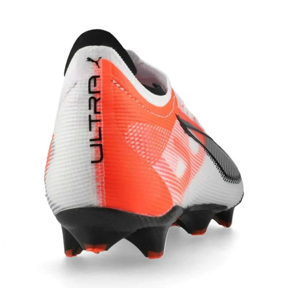 PUMA Ultra 5 Carbon FG Unlimited - PUMA White/PUMA Black/Glowing Red - Image 4