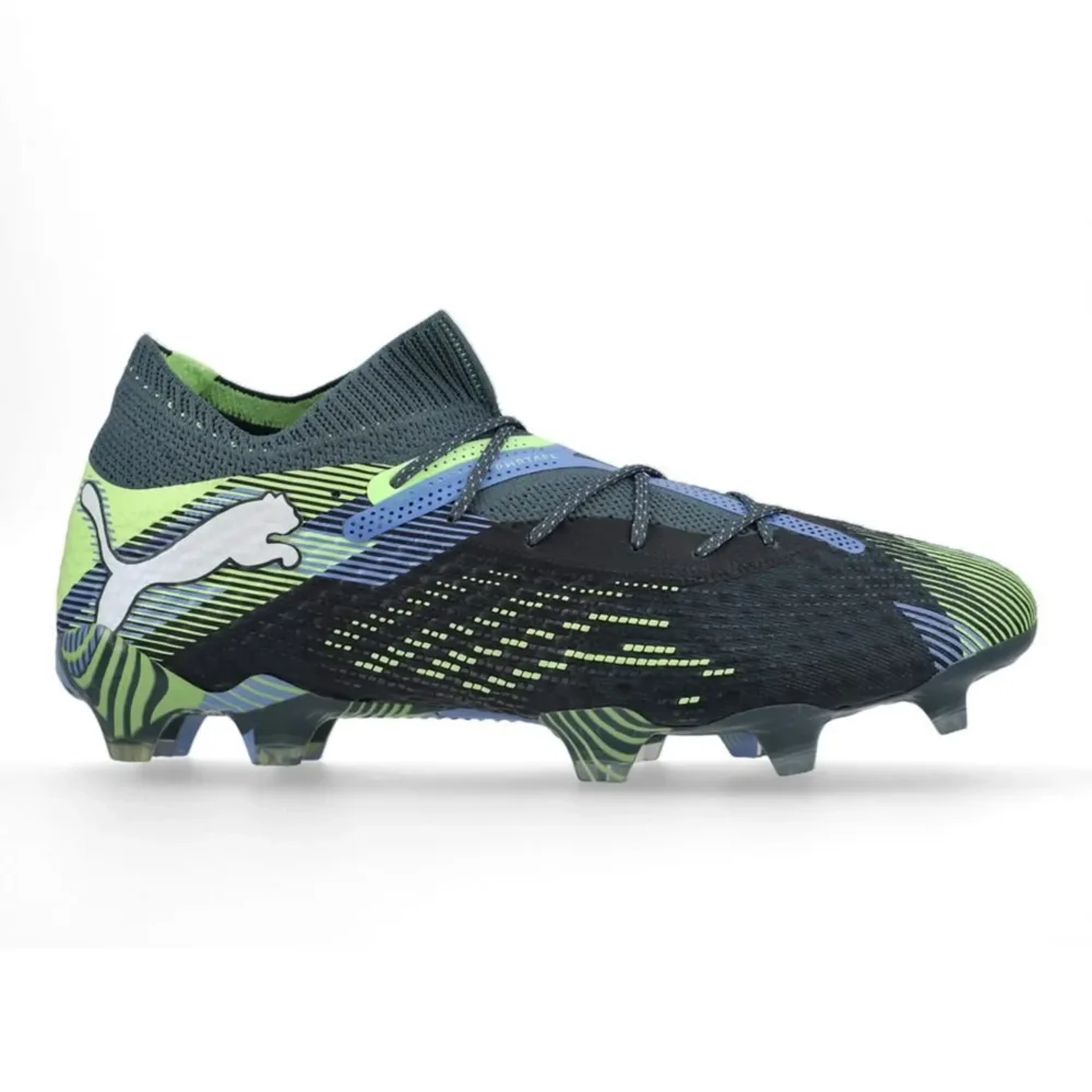 PUMA Future 7 Ultimate FG/AG Lights Out - Gray Skies/PUMA White/Fizzy Apple Women - Image 2