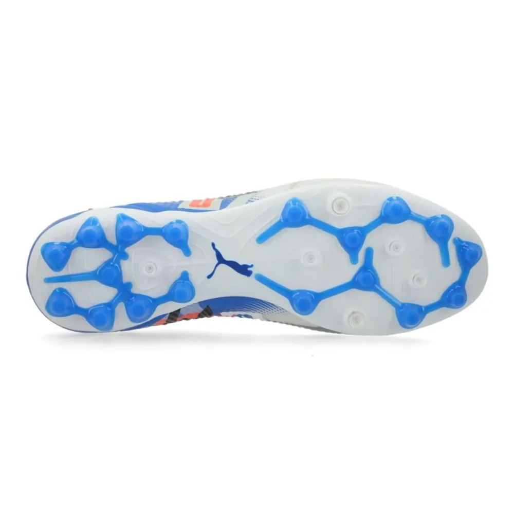 PUMA Future 8 Ultimate MG Forever - PUMA White/Ultra Blue/Feather Grey/PUMA Black/Glowing Red LIMITED EDITION - Image 8