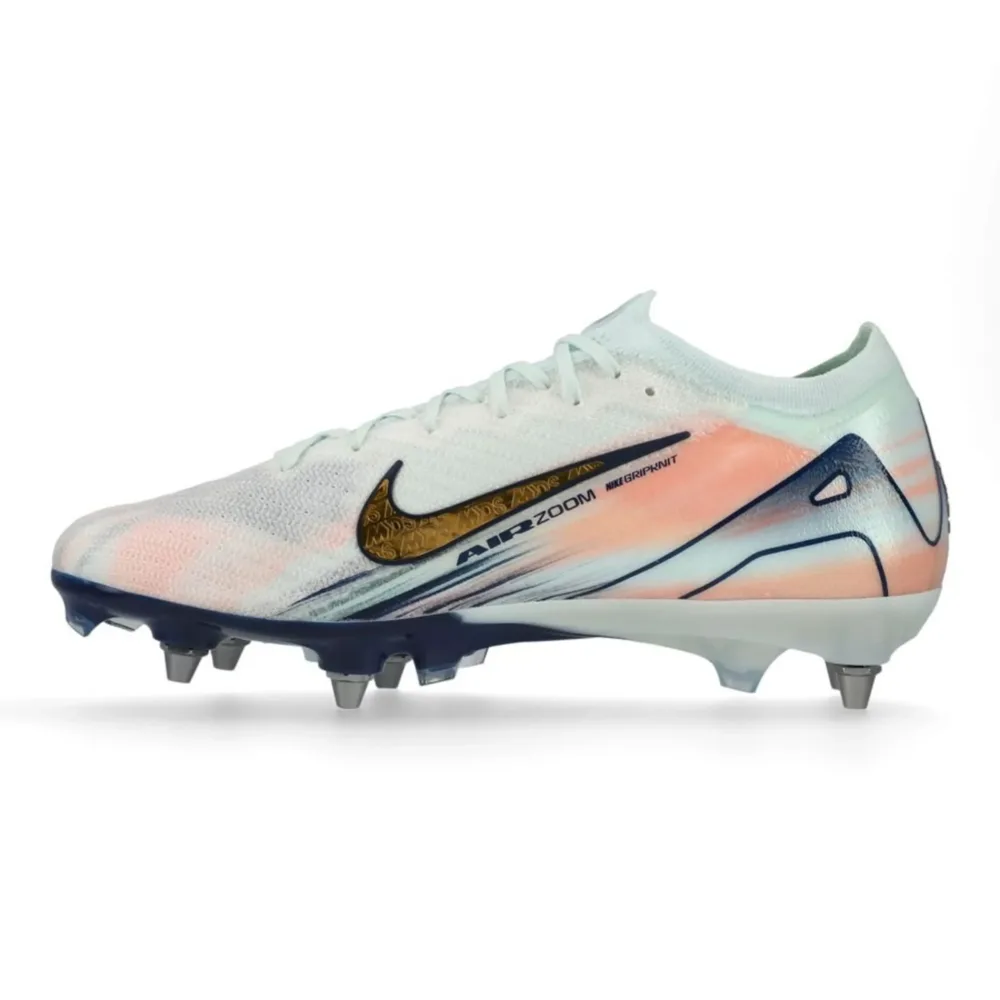 Nike Air Zoom Mercurial Vapor 16 Elite SG-PRO PLAYER EDITION Dream Speed 9 - Barely Green/Metallic Gold - Image 3