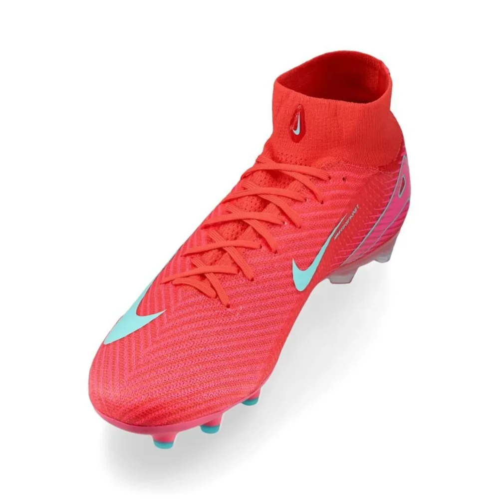 Nike Air Zoom Mercurial Superfly 10 Elite AG-PRO Mad Energy - Ember Glow/Aurora Green - Image 6