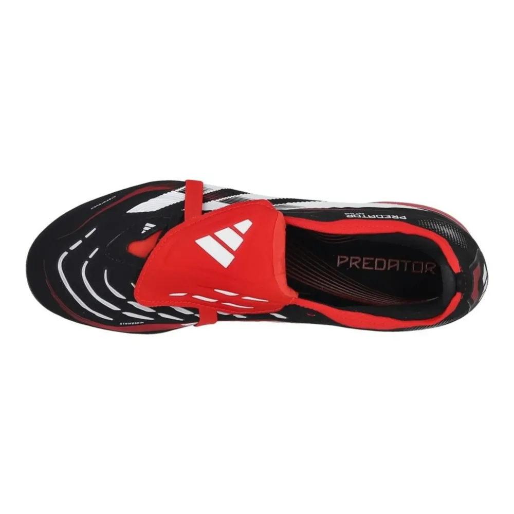 adidas Predator Pro Fold-over Tongue FG Moments - Core Black/Footwear White/Vivid Red LIMITED EDITION - Image 7