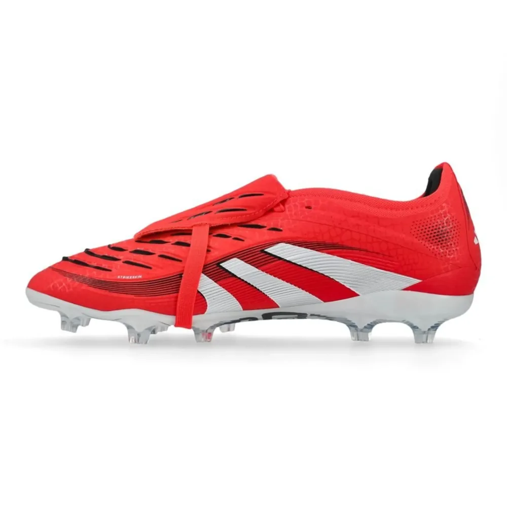 adidas Predator Pro Fold-over Tongue FG Pure Victory - Lucid Red/Footwear White/Core Black - Image 3