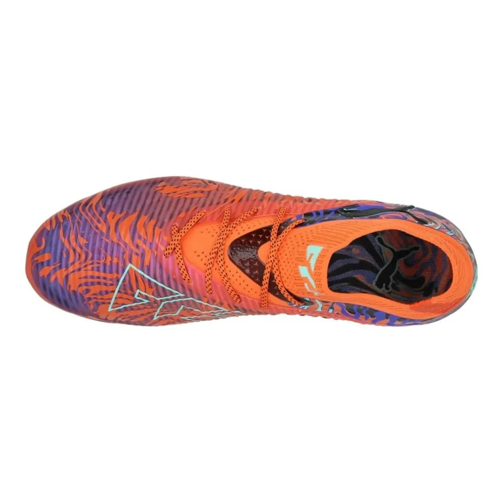 PUMA Future 8 Ultimate MG Creativity - Orange Poppy/Dark Amethyst/Electric Peppermint/PUMA Black LIMITED EDITION - Image 7