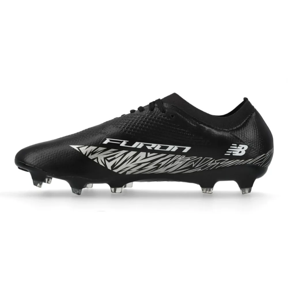 New Balance Furon V8 Pro FG 10 Year - Black/White - Image 3
