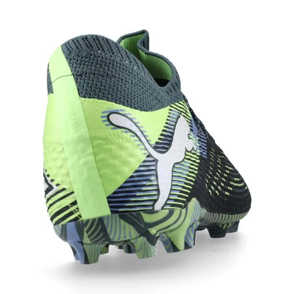 PUMA Future 7 Ultimate MG Lights Out - Gray Skies/PUMA White/Fizzy Apple - Image 4