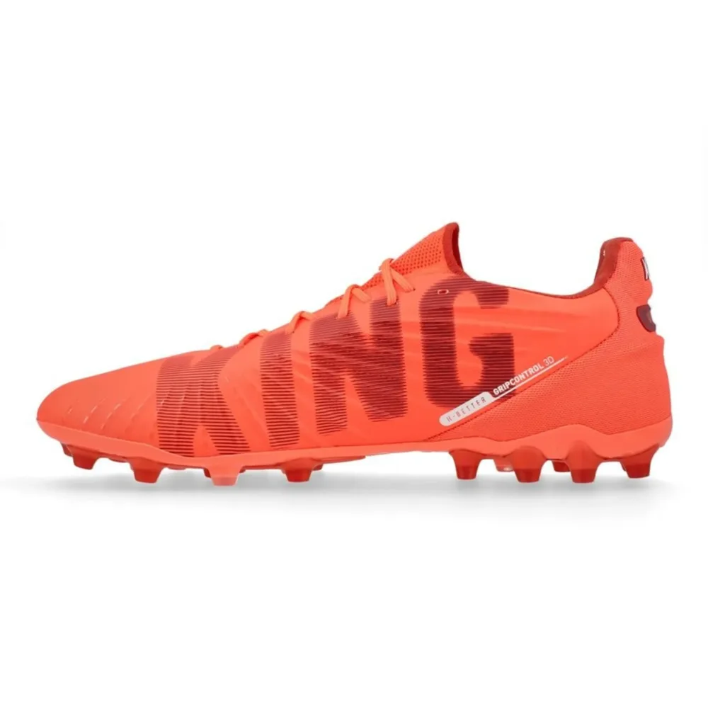PUMA King Ultimate MG Unlimited - Glowing Red/PUMA White/Red Fire - Image 3