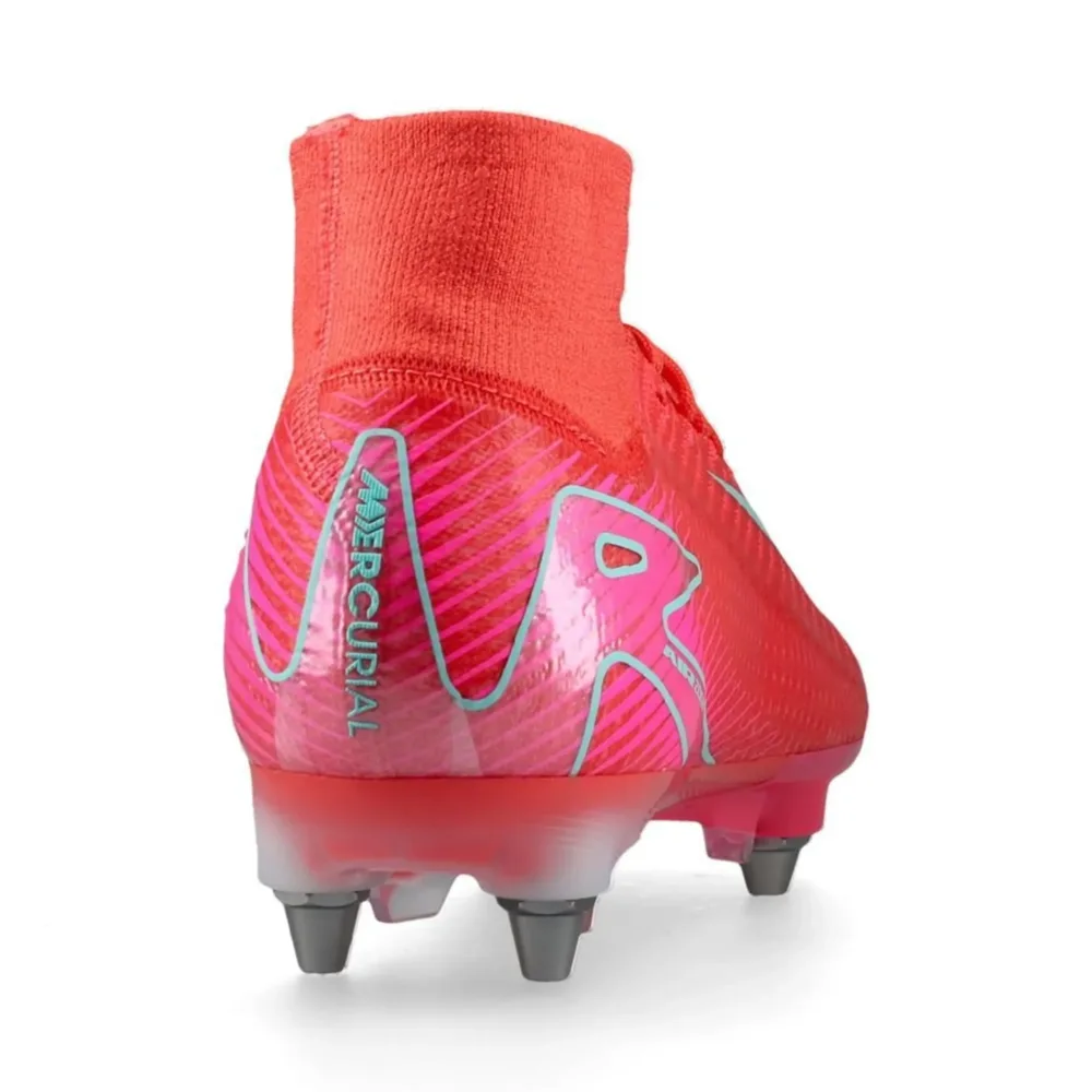 Nike Air Zoom Mercurial Superfly 10 Elite SG-PRO Mad Energy - Ember Glow/Aurora Green - Image 4