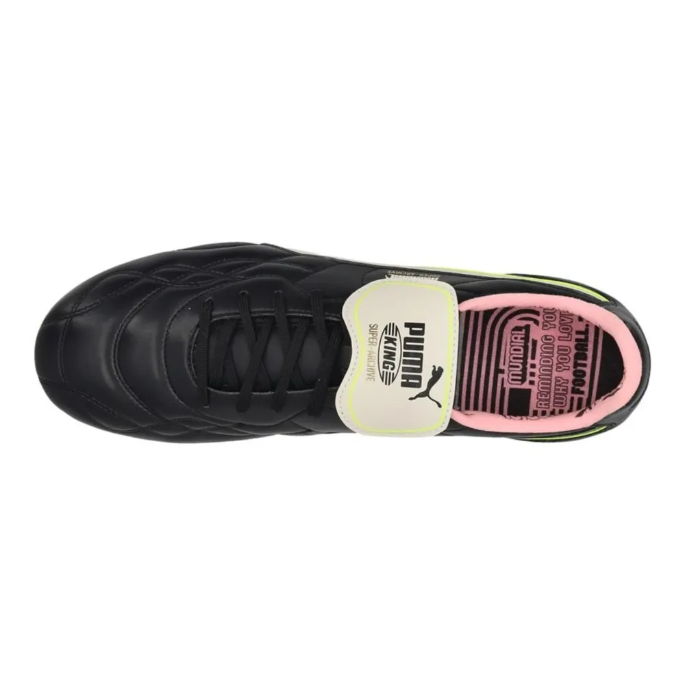 PUMA King Top X Mundial FG/AG - PUMA Black/PUMA White/Poison Pink - Image 7