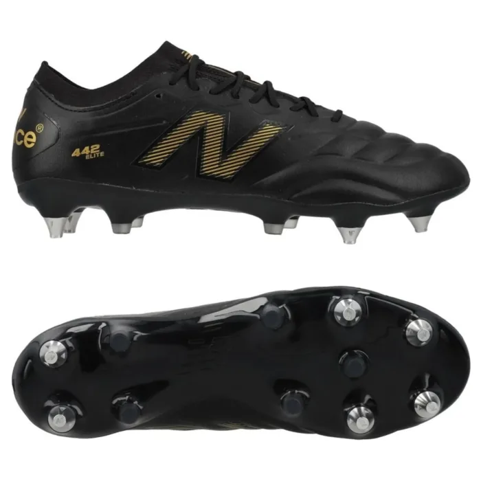New Balance 442 v2 Elite SG 10 Year - Black/Gold