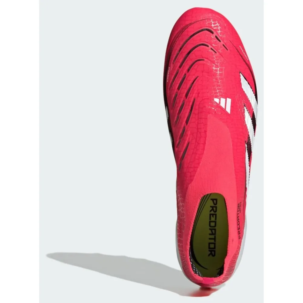 adidas Predator Elite Laceless AG Pure Victory - Lucid Red/Footwear White/Core Black - Image 2