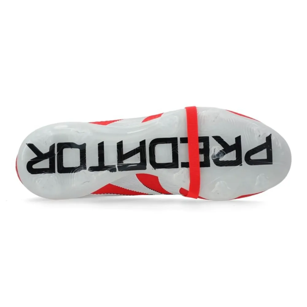 adidas Predator Pro Fold-over Tongue FG Pure Victory - Lucid Red/Footwear White/Core Black - Image 8