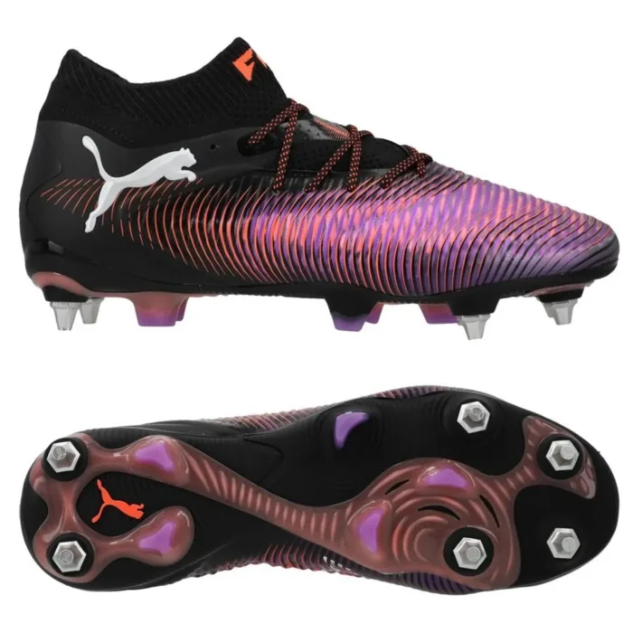 PUMA Future 8 Ultimate SG Unlimited - PUMA Black/PUMA White/Glowing Red