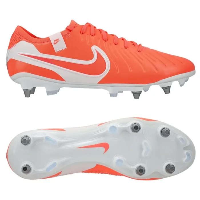 Nike Tiempo Legend 10 Elite SG-PRO PLAYER EDITION Mad Energy - Hot Lava/White