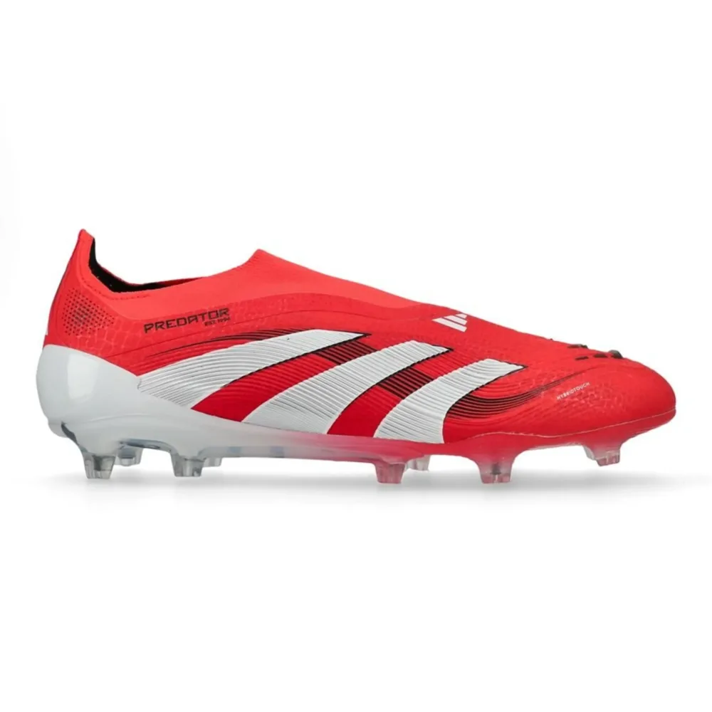 adidas Predator Elite Laceless FG Pure Victory - Lucid Red/Footwear White/Core Black - Image 2
