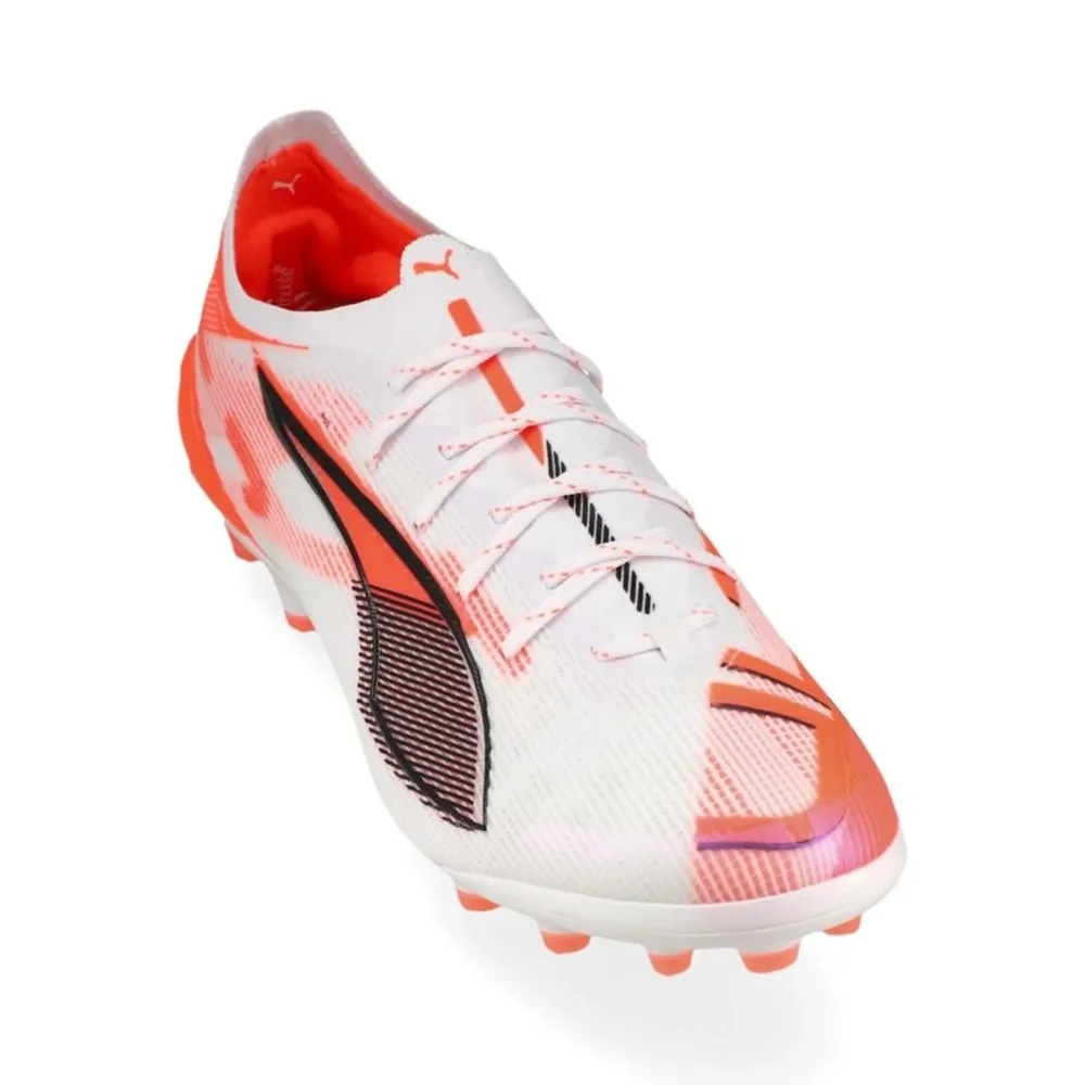 PUMA Ultra 5 Ultimate AG Unlimited - PUMA White/PUMA Black/Glowing Red Women - Image 5
