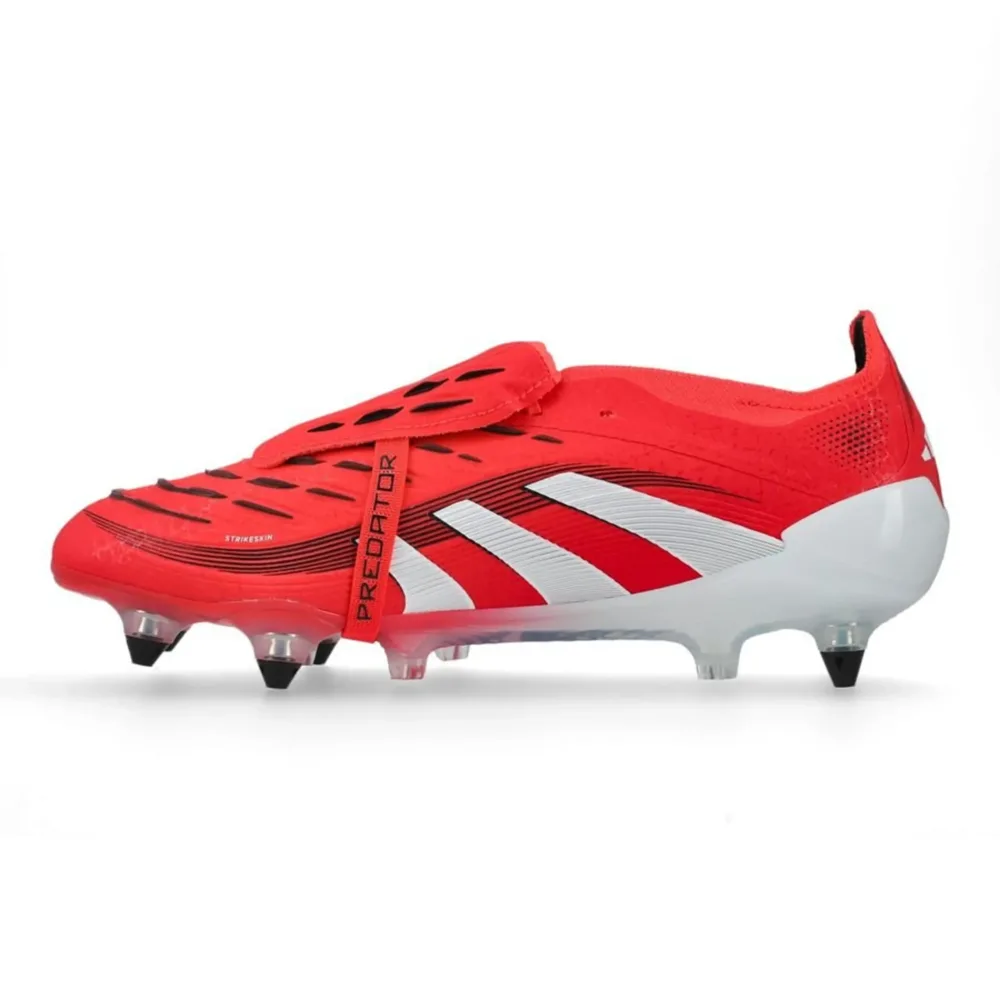 adidas Predator Elite Fold-over Tongue SG Pure Victory - Lucid Red/Footwear White/Core Black - Image 3