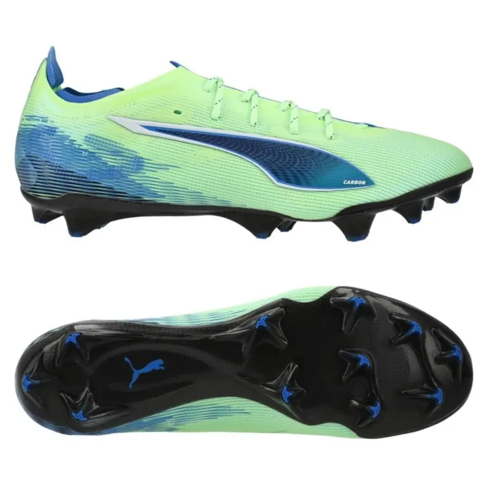 PUMA Ultra 5 Carbon FG Lights Out - Fizzy Apple/PUMA White/Bluemazing