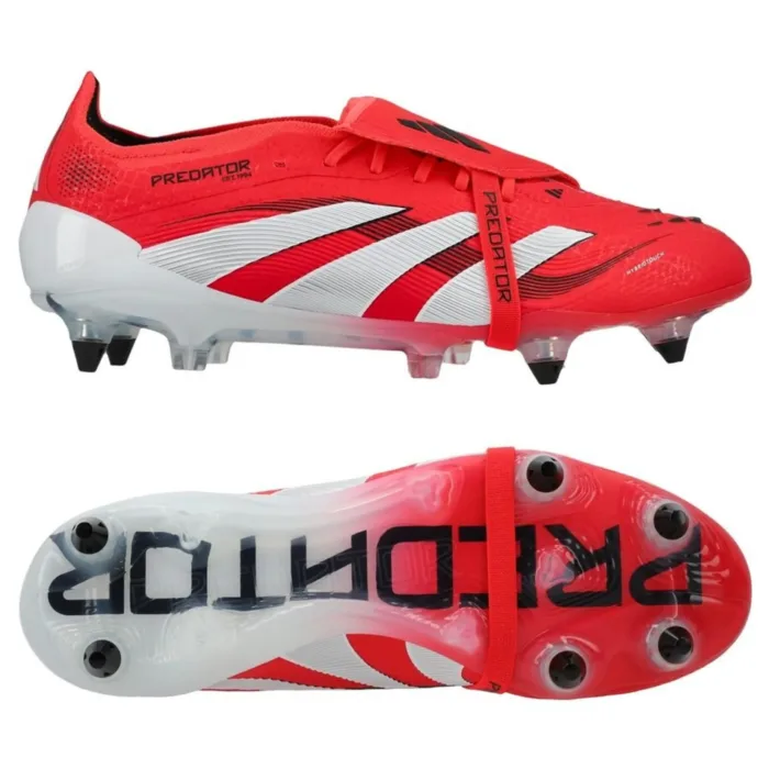 adidas Predator Elite Fold-over Tongue SG Pure Victory - Lucid Red/Footwear White/Core Black