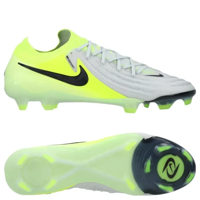 Nike Phantom GX II Elite FG Mad Voltage - Metallic Silver/Black/Volt