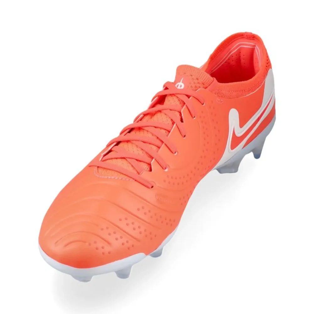 Nike Tiempo Legend 10 Elite FG Mad Energy - Hot Lava/White - Image 6