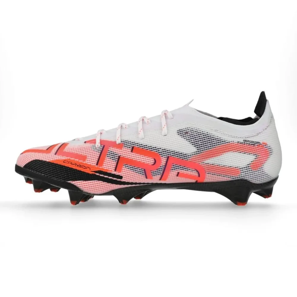 PUMA Ultra 5 Carbon FG Unlimited - PUMA White/PUMA Black/Glowing Red - Image 3