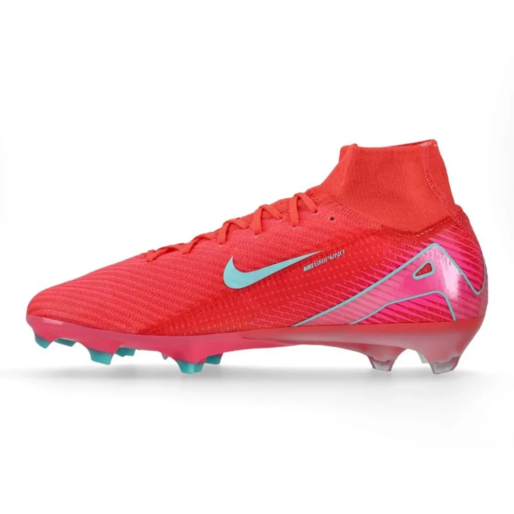 Nike Air Zoom Mercurial Superfly 10 Elite FG Mad Energy - Ember Glow/Aurora Green - Image 3