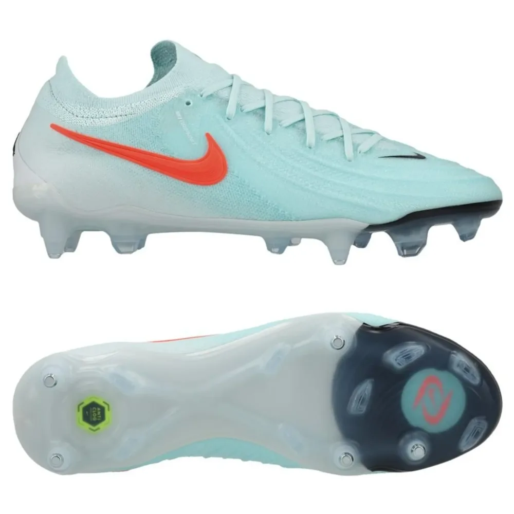 Nike Phantom GX II Elite SG-PRO Anti-Clog Mad Energy - Mint/Atomic Red/Off Noir