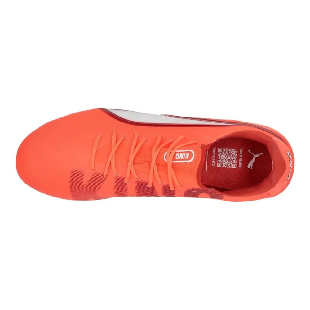 PUMA King Ultimate MG Unlimited - Glowing Red/PUMA White/Red Fire - Image 7
