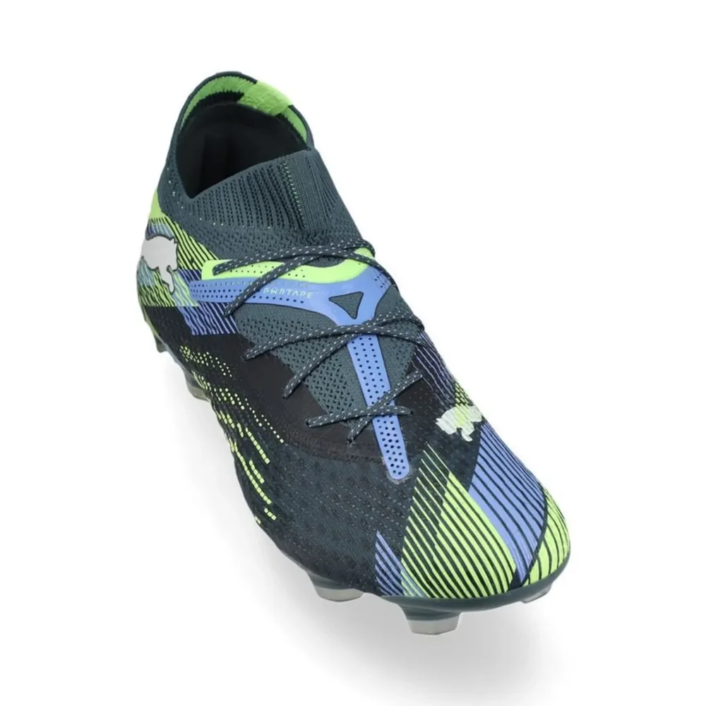 PUMA Future 7 Ultimate FG/AG Lights Out - Gray Skies/PUMA White/Fizzy Apple Women - Image 5