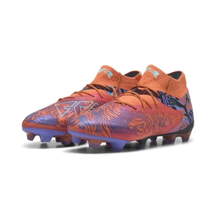 PUMA Future 8 Ultimate FG Creativity - Orange Poppy/Dark Amethyst/Electric Peppermint/PUMA Black LIMITED EDITION