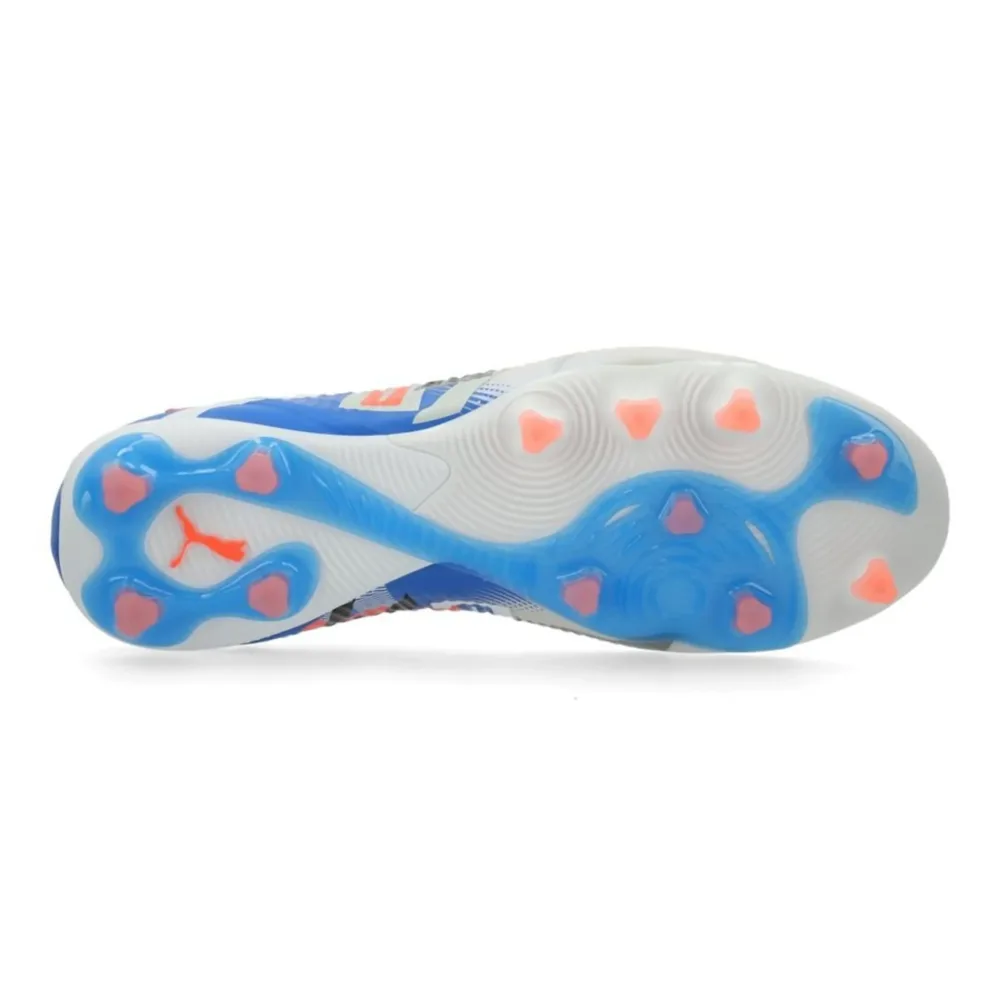 PUMA Future 8 Ultimate AG Forever - PUMA White/Ultra Blue/Feather Grey/PUMA Black/Glowing Red LIMITED EDITION - Image 8