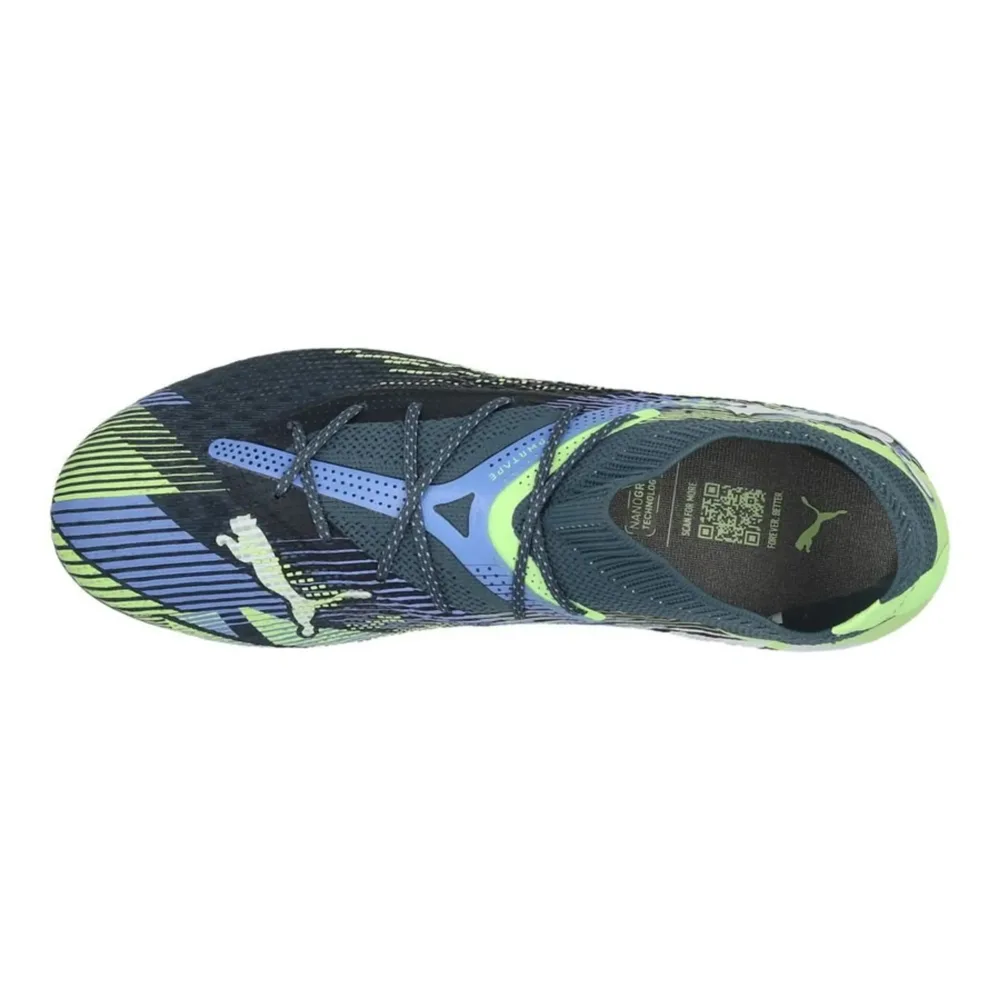 PUMA Future 7 Ultimate FG/AG Lights Out - Gray Skies/PUMA White/Fizzy Apple Women - Image 7